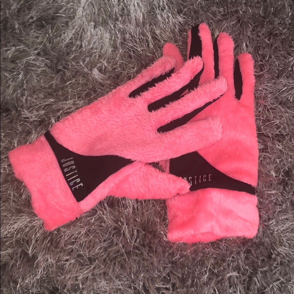 Justice one Size girls winter globes